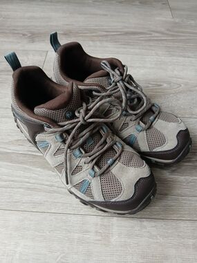 Merrell Deverta 2 Women's Hiking Shoes Size 9.5 Falcon Brown Suede Trail